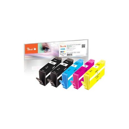PEACH kompatibilní cartridge HP No 655 MultiPack Plus, InkLevel, 2x19, 3x12 ml.