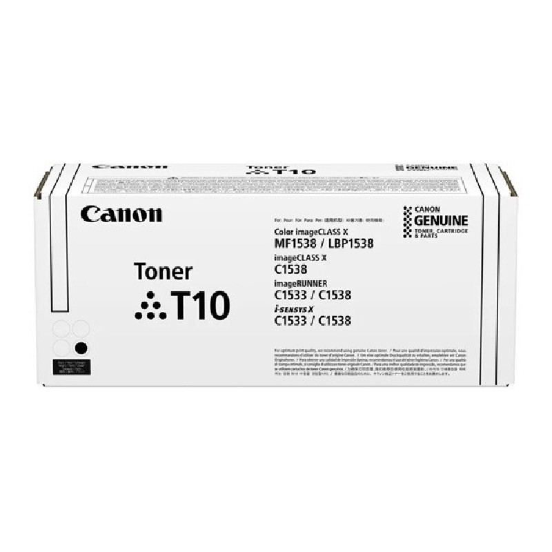 CANON TONER T10 BLACK pro i-SENSYS X C1533i, C1533iF, C1538i, C1538Fi (13 000 str.)