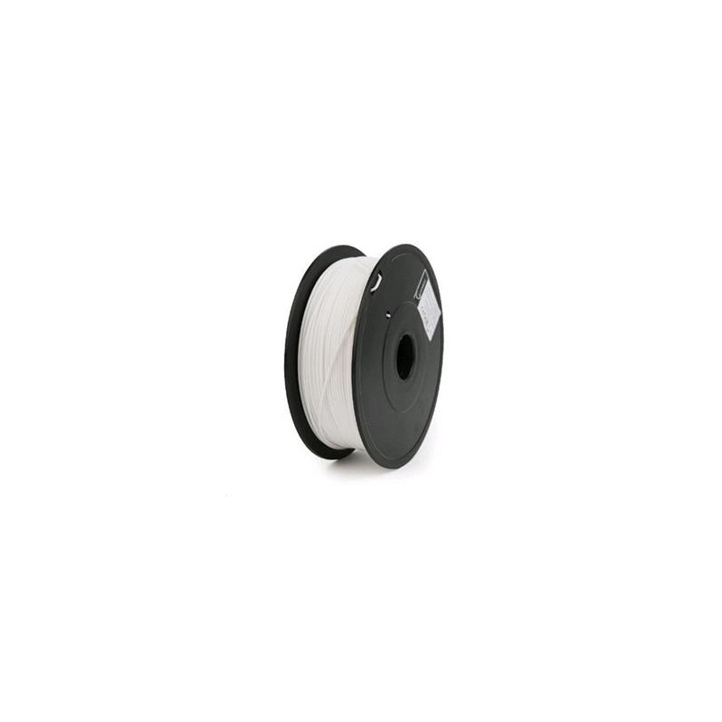 GEMBIRD, Tisková struna (filament) PLA PLUS, 1,75mm, 1kg, bílá