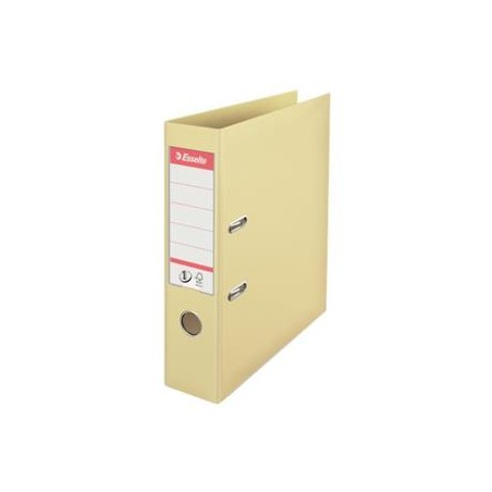 ESSELTE No.1 pákový pořadač Power NATURELE A4 75mm krémový