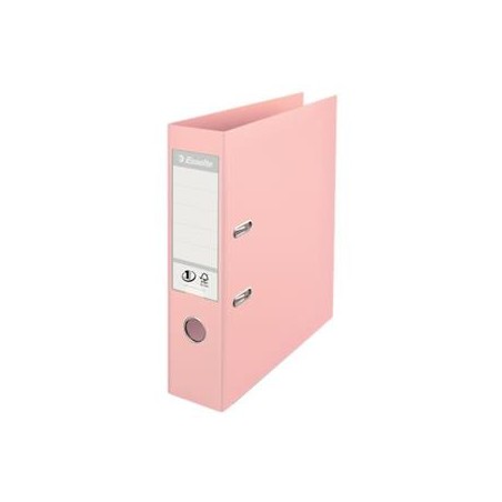 ESSELTE No.1 pákový pořadač Power SOLEA A4 75mm růžový