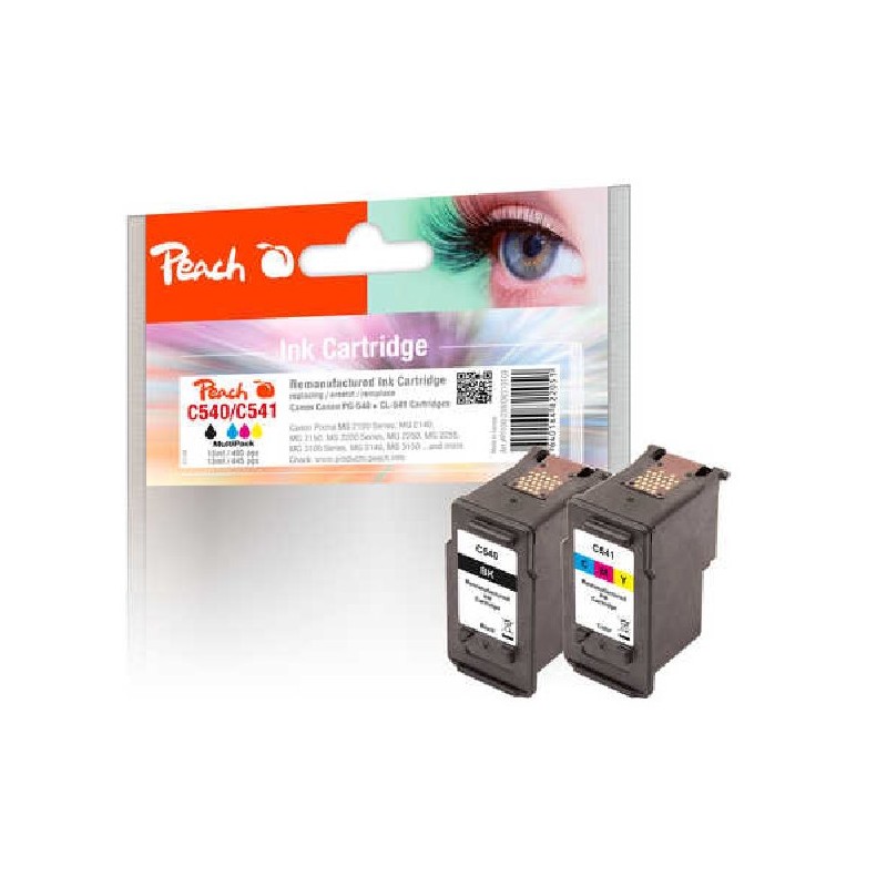 PEACH kompatibilní cartridge Canon PG-540 / CL-541 MultiPack, black, color