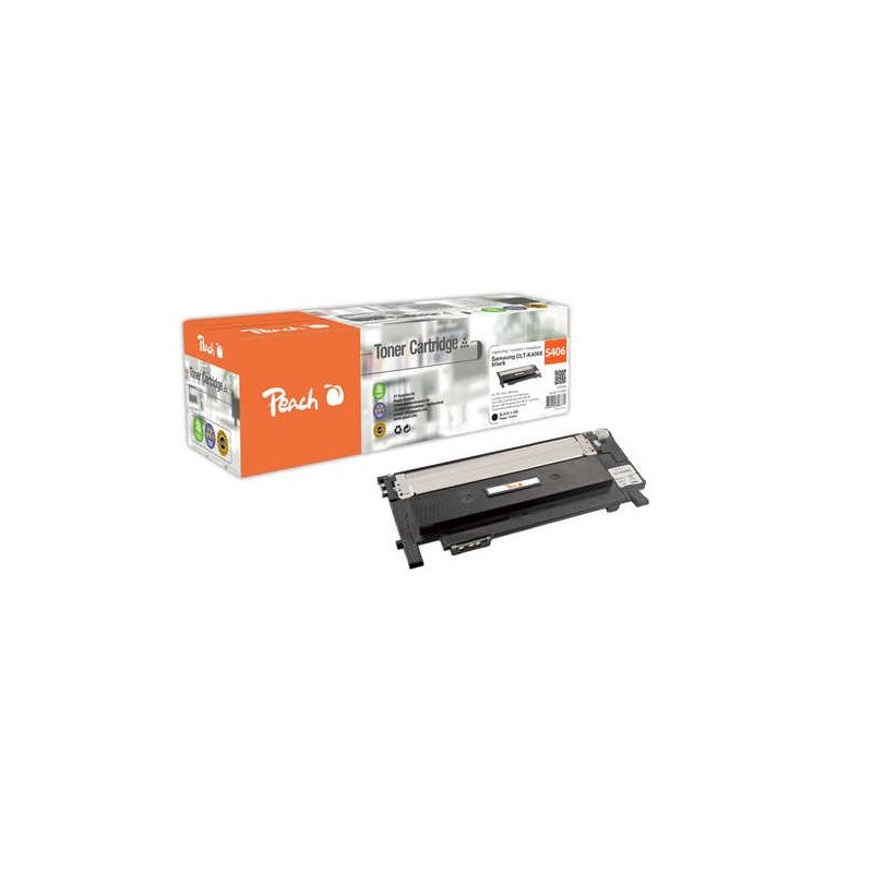 PEACH kompatibilní toner Samsung CLT-K406S, black, 1500 str.