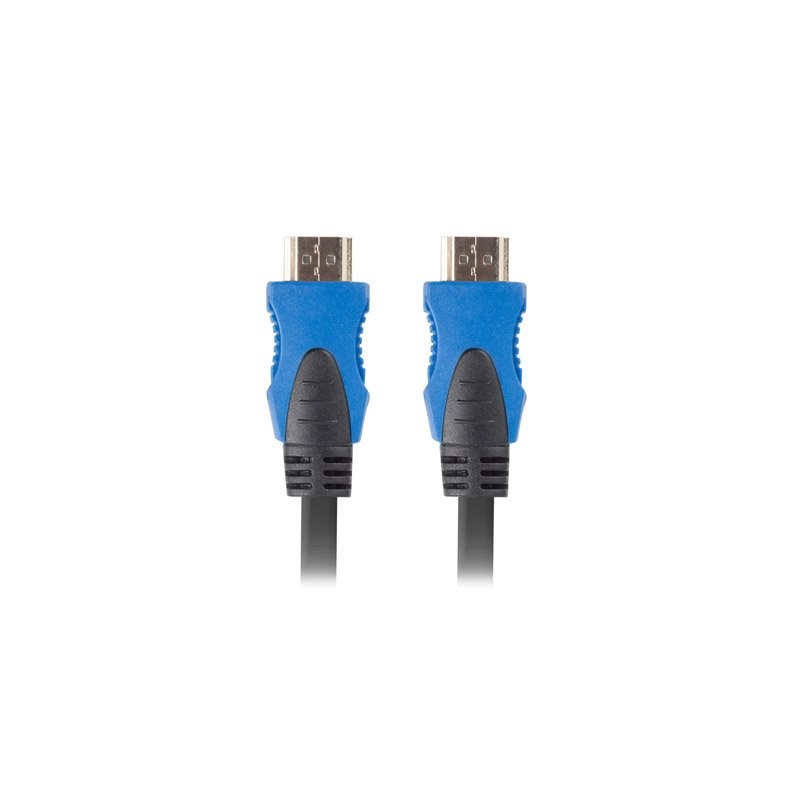 LANBERG HDMI M / M 2.0 kabel 15m 4K, CU, černý