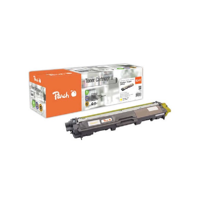 PEACH kompatibilní cartridge Brother HL-3140/3170 TN-241, žlutá, 1400 str.