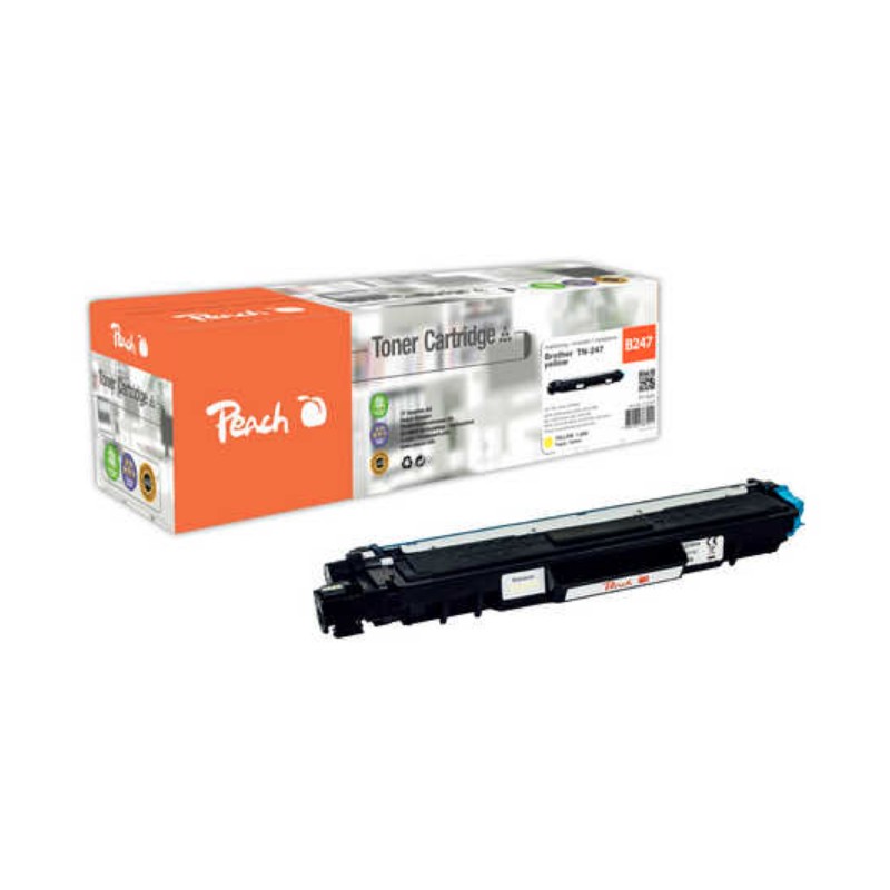 PEACH kompatibilní cartridge Brother DCPL-3500 TN-243 azurová, 1000str