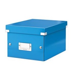 LEITZ Univerzální krabice Click&Store, velikost S (A5), modrá