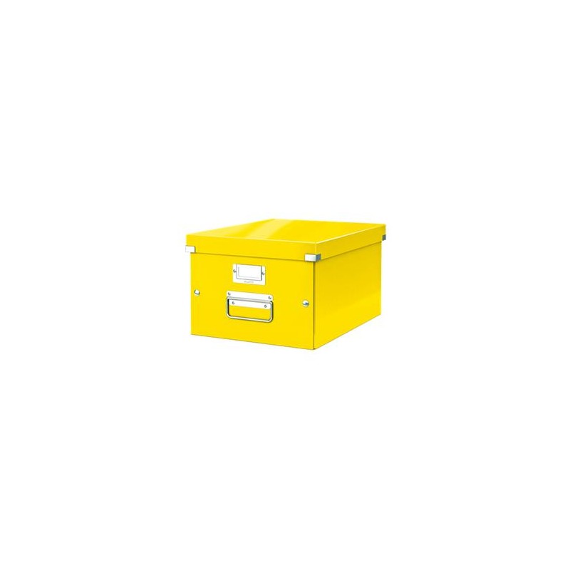 LEITZ Univerzální krabice Click&Store, velikost M (A4), žlutá