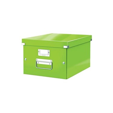 LEITZ Univerzální krabice Click&Store, velikost M (A4), zelená