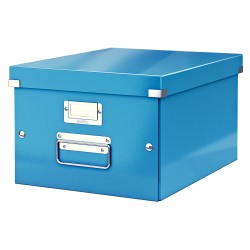 LEITZ Univerzální krabice Click&Store, velikost M (A4), modrá