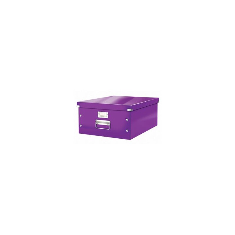 LEITZ Univerzální krabice Click&Store, velikost L (A3), purpurová