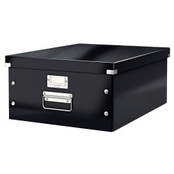 LEITZ Univerzální krabice Click&Store, velikost L (A3), černá