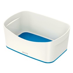 LEITZ Stolní box MyBox, bílá/modrá
