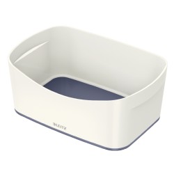 LEITZ Stolní box MyBox, bílá/šedá