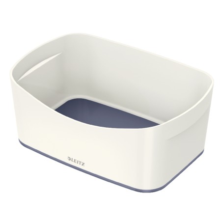 LEITZ Stolní box MyBox, bílá/šedá