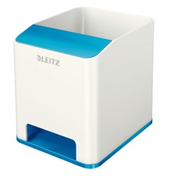 LEITZ Stojánek na tužky WOW hudební, bílá/modrá