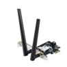 ASUS PCE-BE6500 WiFi 7 PCIe Adaptér, Bluetooth 5.4, PCIe 1x Slot, WPA3