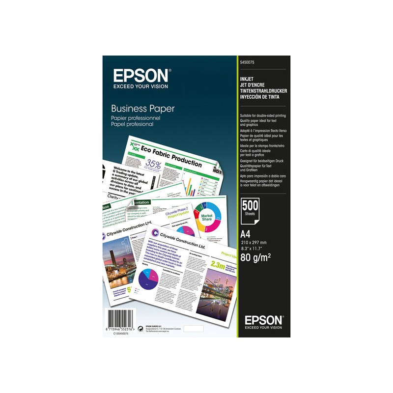 EPSON Business Paper 80gsm 500 listů