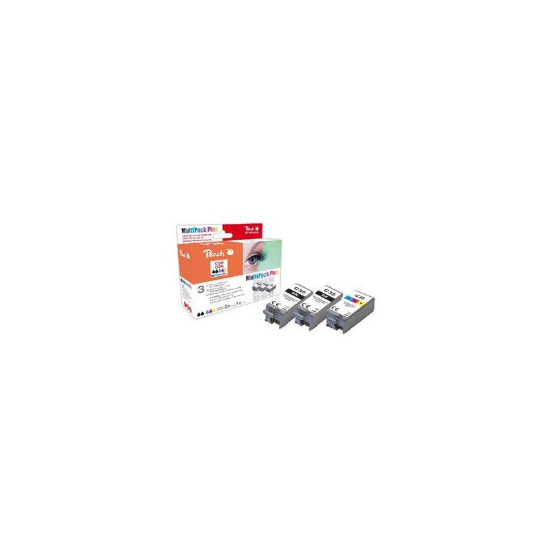 PEACH kompatibilní cartridge Canon PGI-35/CLI-36 MultiPack Plus, 2x8.5ml, 11ml