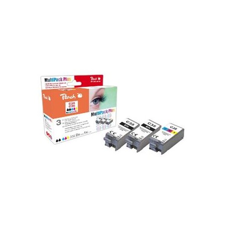 PEACH kompatibilní cartridge Canon PGI-35/CLI-36 MultiPack Plus, 2x8.5ml, 11ml