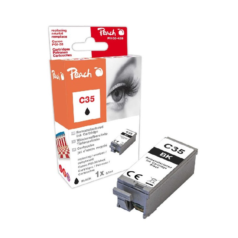 PEACH kompatibilní cartridge Canon PGI-35 black, 8.5ml
