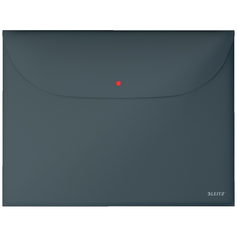 LEITZ Aktovka Cosy A4, neprůhledný PP, 3 ks, sametová šedá