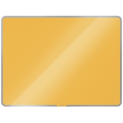 LEITZ Magnetická tabule na zeď Cosy 800x600mm, teplá žlutá