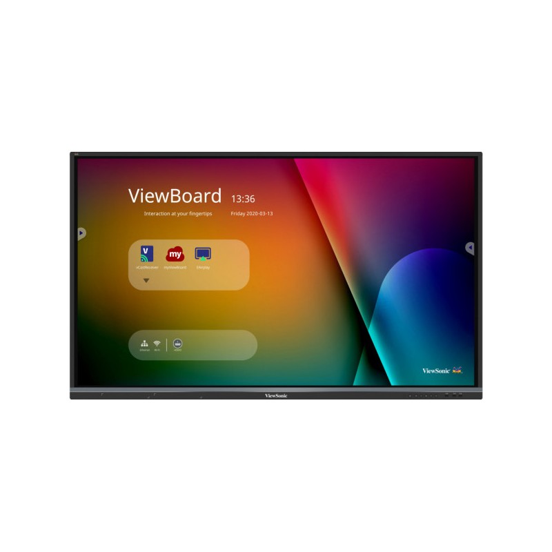 Viewsonic IFP6550-3 65" dotykový 4K/350cd/1200:1/8ms/3xHDMI/VGA/DP/RS232/CVBS/2xPC Slot/RJ45/8xUSB/Repro 2x16W/VESA