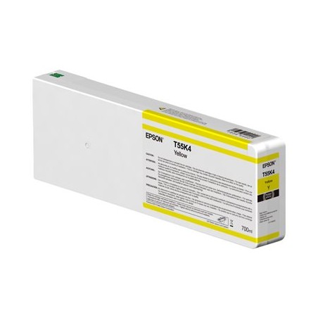 Epson Yellow T55K400 UltraChrome HDX/HD, 700 ml