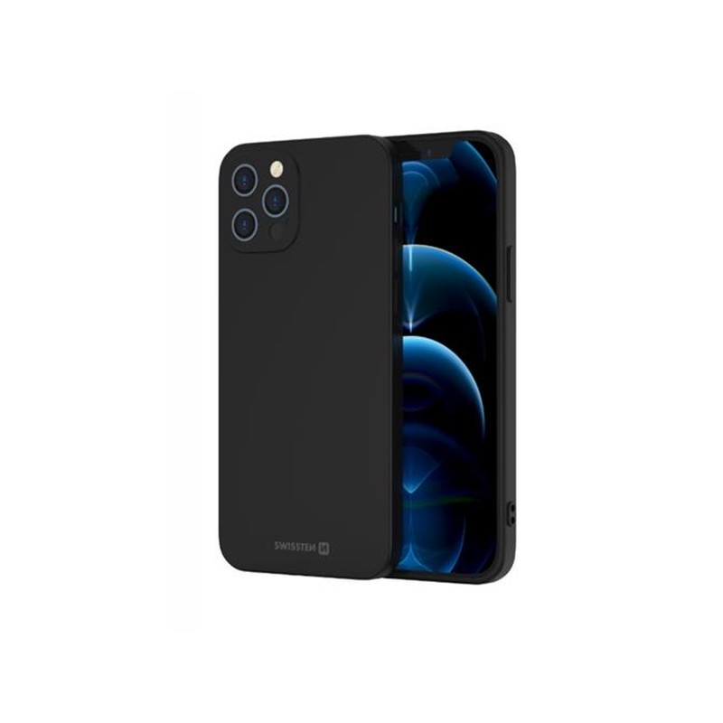 SWISSTEN POUZDRO SOFT JOY APPLE IPHONE XR CERNÉ