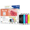PEACH kompatibilní cartridge Epson T0715 CombiPack Plus