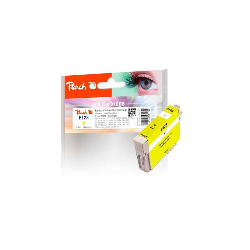 PEACH kompatibilní cartridge Epson T1284, Yellow, 5,6 ml