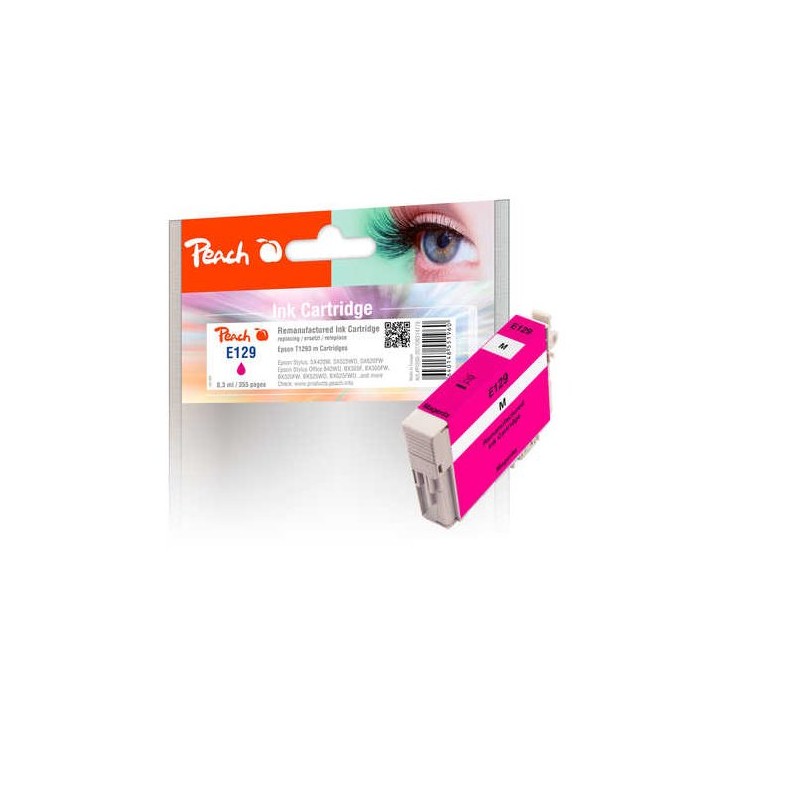 PEACH kompatibilní cartridge Epson T1293, Magenta, 8,3 ml