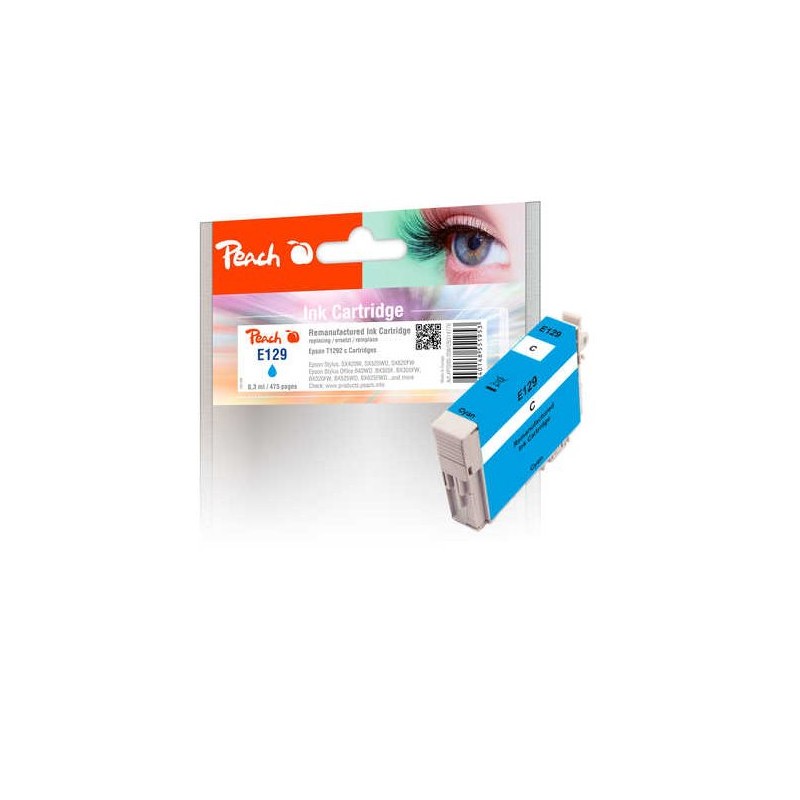 PEACH kompatibilní cartridge Epson T1292, Cyan, 8,3 ml