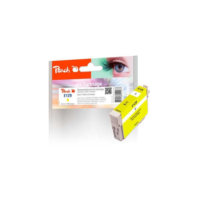 PEACH kompatibilní cartridge Epson T1294, Yellow, 8,3 ml