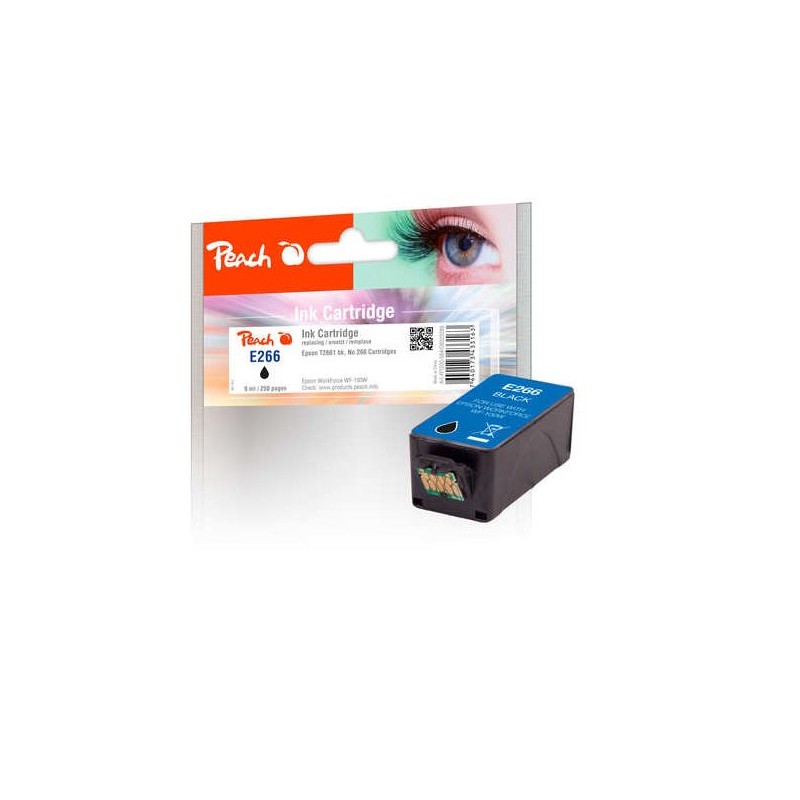 PEACH kompatibilní cartridge Epson No. 266, black, 9ml