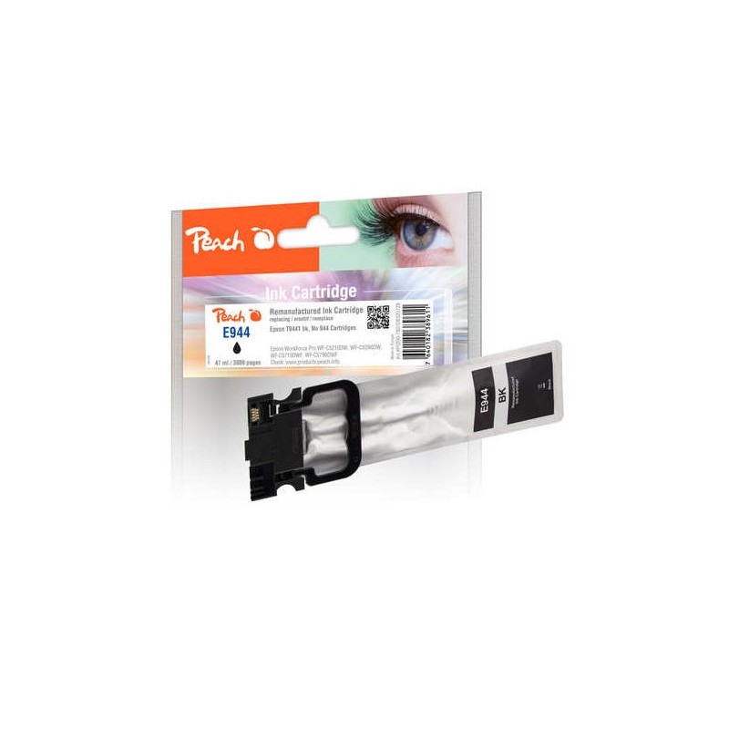 PEACH kompatibilní cartridge Epson T9441, No 944, black, 47 ml