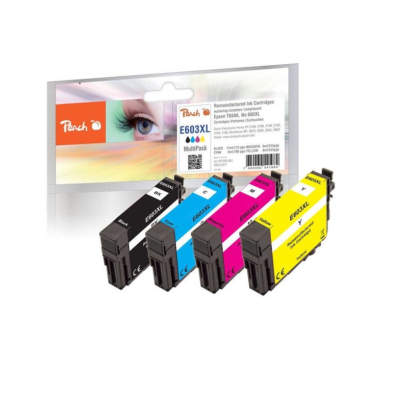 PEACH kompatibilní cartridge Epson No 603XL MultiPack