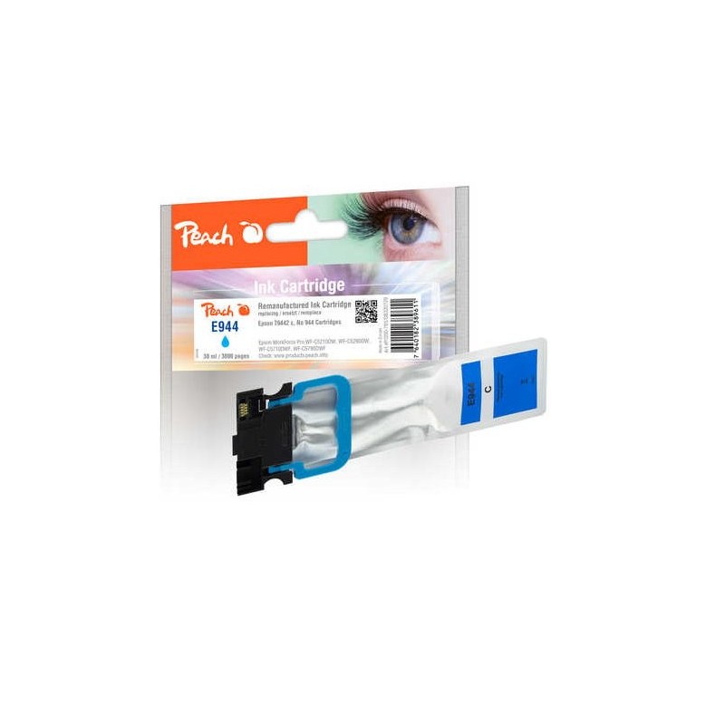 PEACH kompatibilní cartridge Epson T9442, No 944, cyan, 30 ml