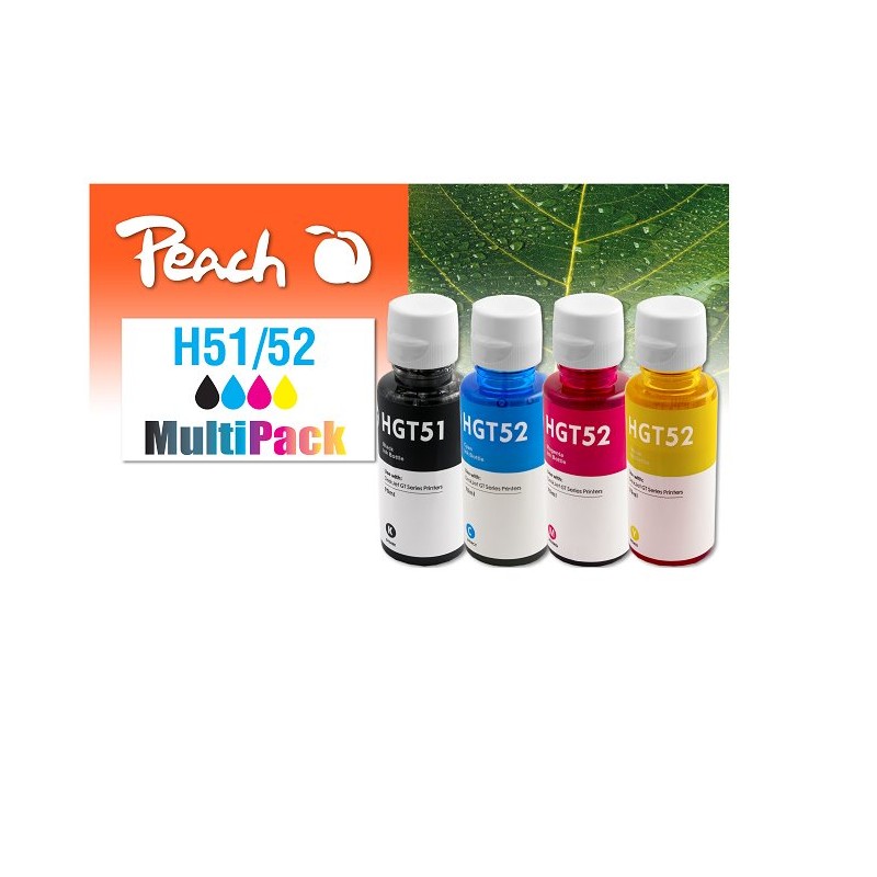 PEACH kompatibilní cartridge HP GT51, GT52, MultiPack