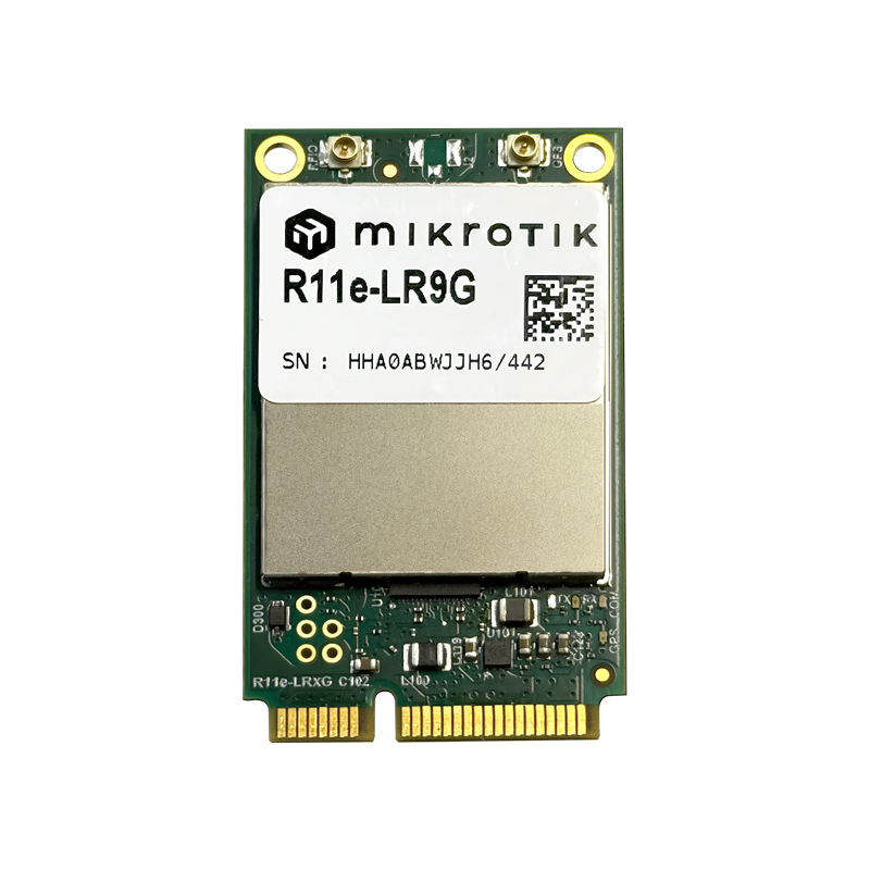 MikroTik R11e-LR9G, LoRa miniPCI-e card pro 902-928MHz