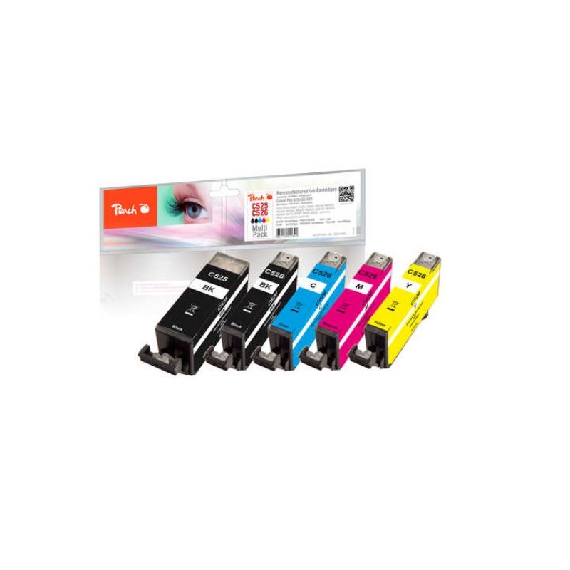 PEACH kompatibilní cartridge Canon PGI-525/CLI-526 MultiPack