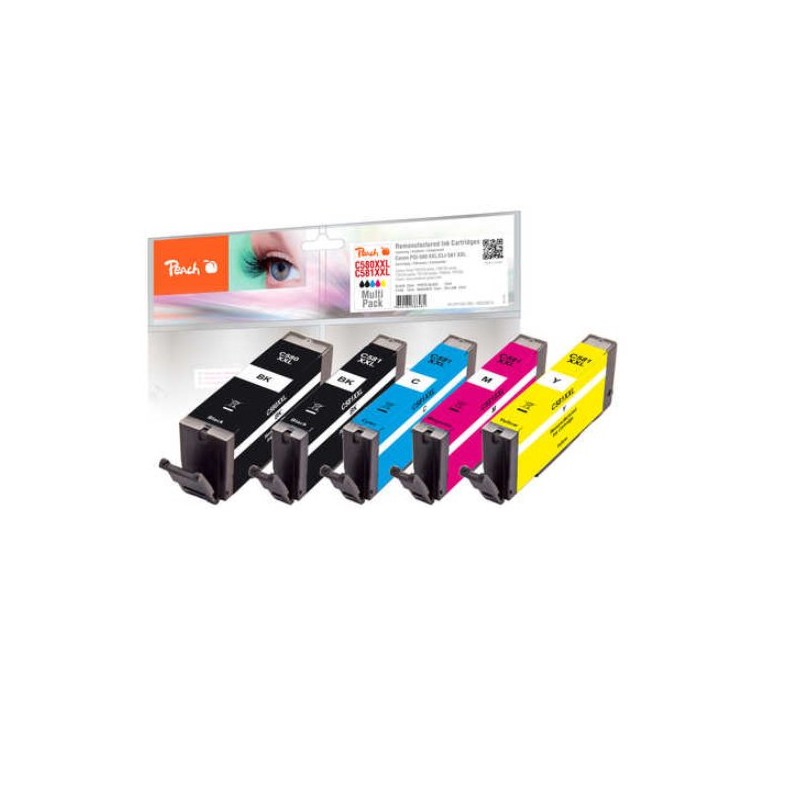 PEACH kompatibilní cartridge Canon PGI-580XXL/CLI-581XXL MultiPack