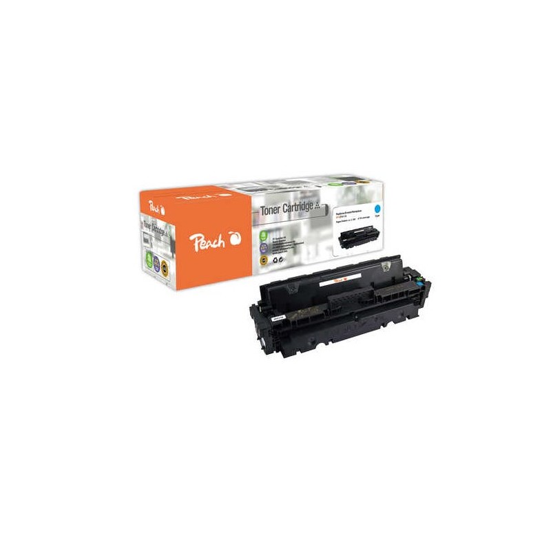 PEACH kompatibilní toner HP CF411A, No 410A, azurová, 2300str