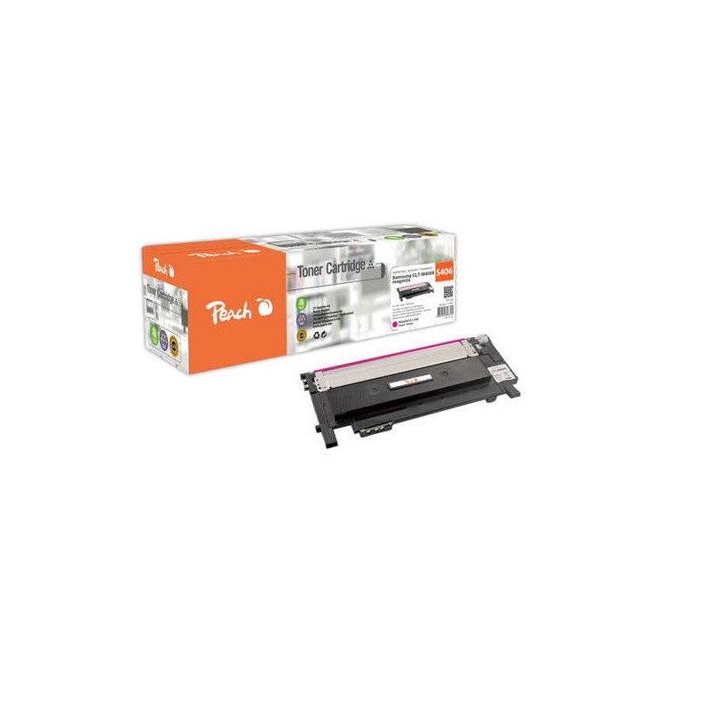 PEACH kompatibilní toner Samsung CLT-M406S/ELS, SU252A, purpurová, 1000 str.