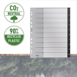 LEITZ Ekologické rejstříky RECYCLE 1-10 A4 PP