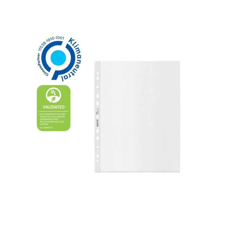 LEITZ Ekologické kapsy RECYCLE, A4Maxi, GC, 100 mic, sáček 25ks