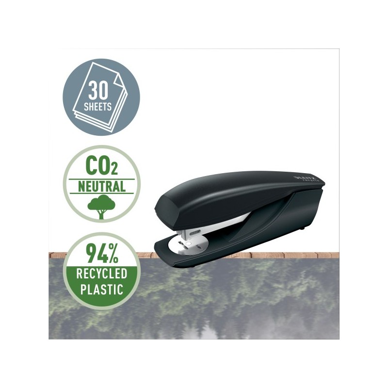 LEITZ Ekologická sešívačka NeXXt RECYCLE, 30 listů, černá