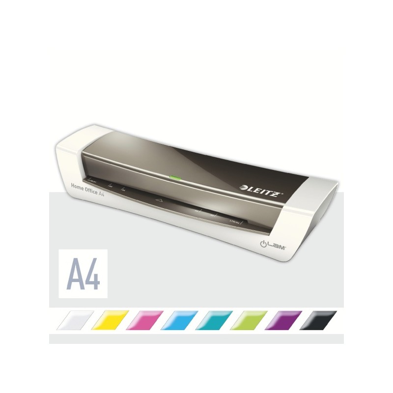 LEITZ iLAM Home Office A3 teplý laminátor, šedá
