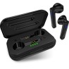 CONNECT IT True Wireless SONICBASS sluchátka do uší s mikrofonem, ČERNÁ CEP1000BK